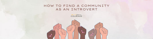 How to find a community as an introvert