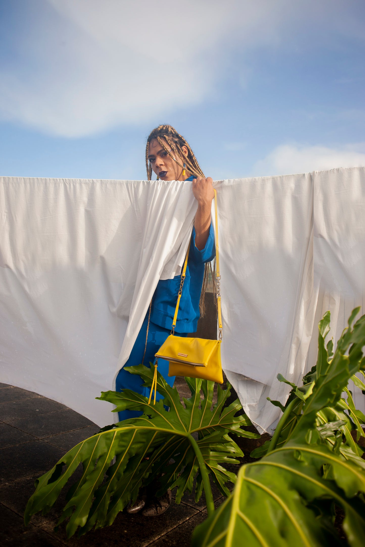 DREAMER foldover bag | MUSTARD.