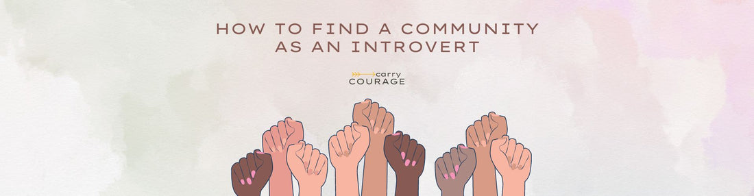 How to find a community as an introvert