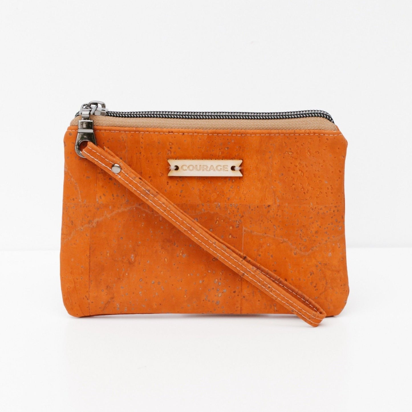 GIVER card wristlet | TERRA COTTA.