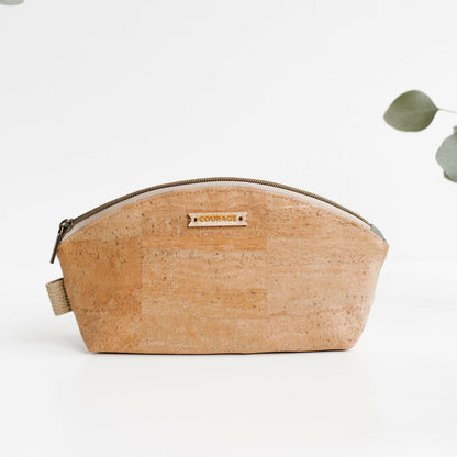 RULE BREAKER zippered pouch | NATURAL.